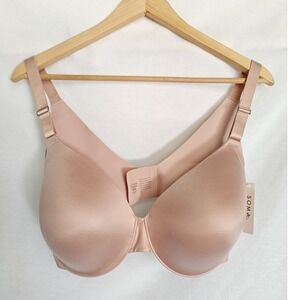 Soma Bra Vanishing Back‎ Full Coverage Adobe Rose 40DD Seamless Underwire NEW